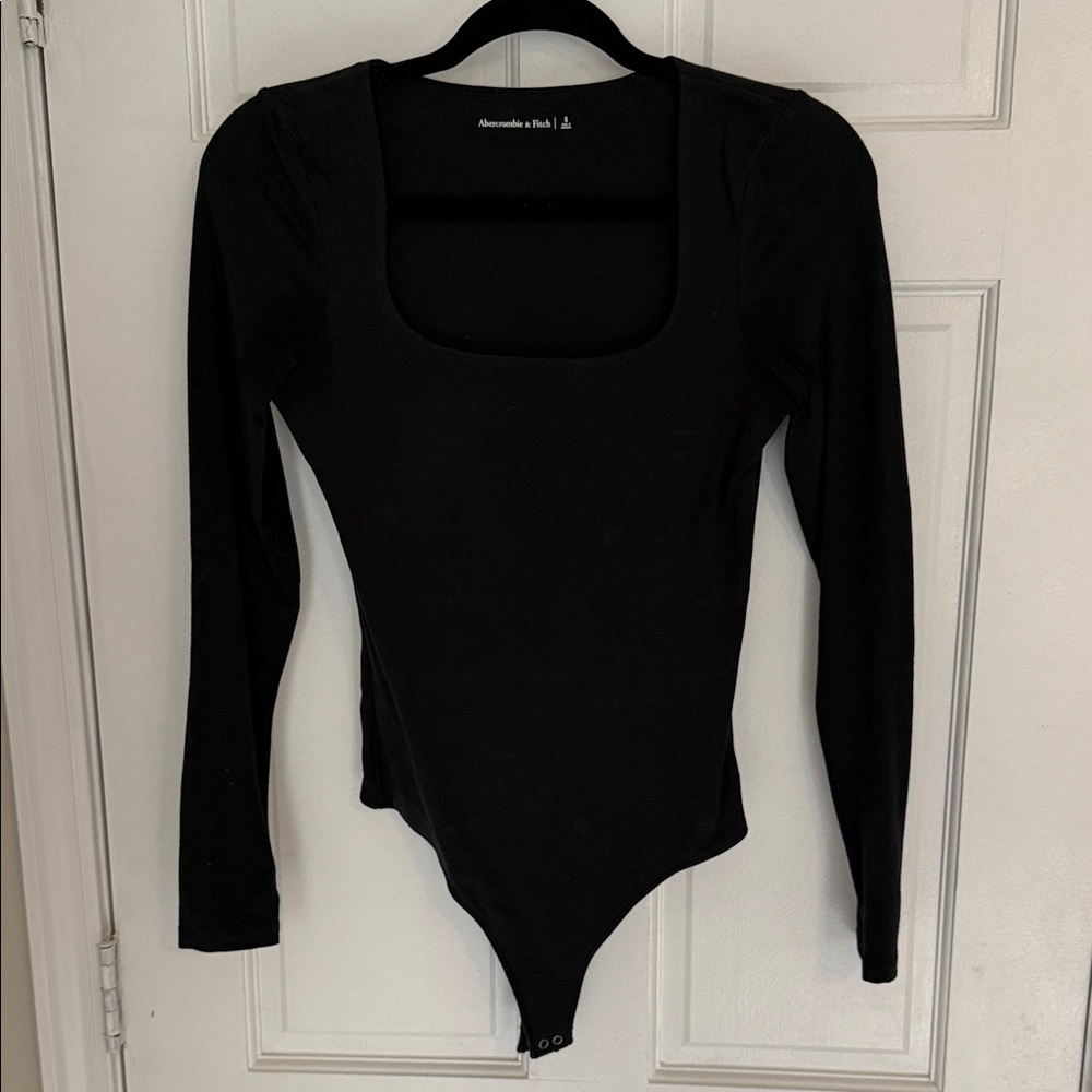 Abercrombie & Fitch Jet Black Bodysuit
